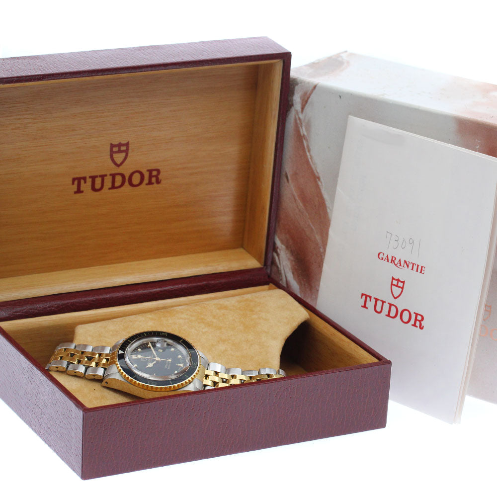 TUDOR Mini Sub Prince Oyster Date 73091 YG bezel Automatic Boy's Watch_906914