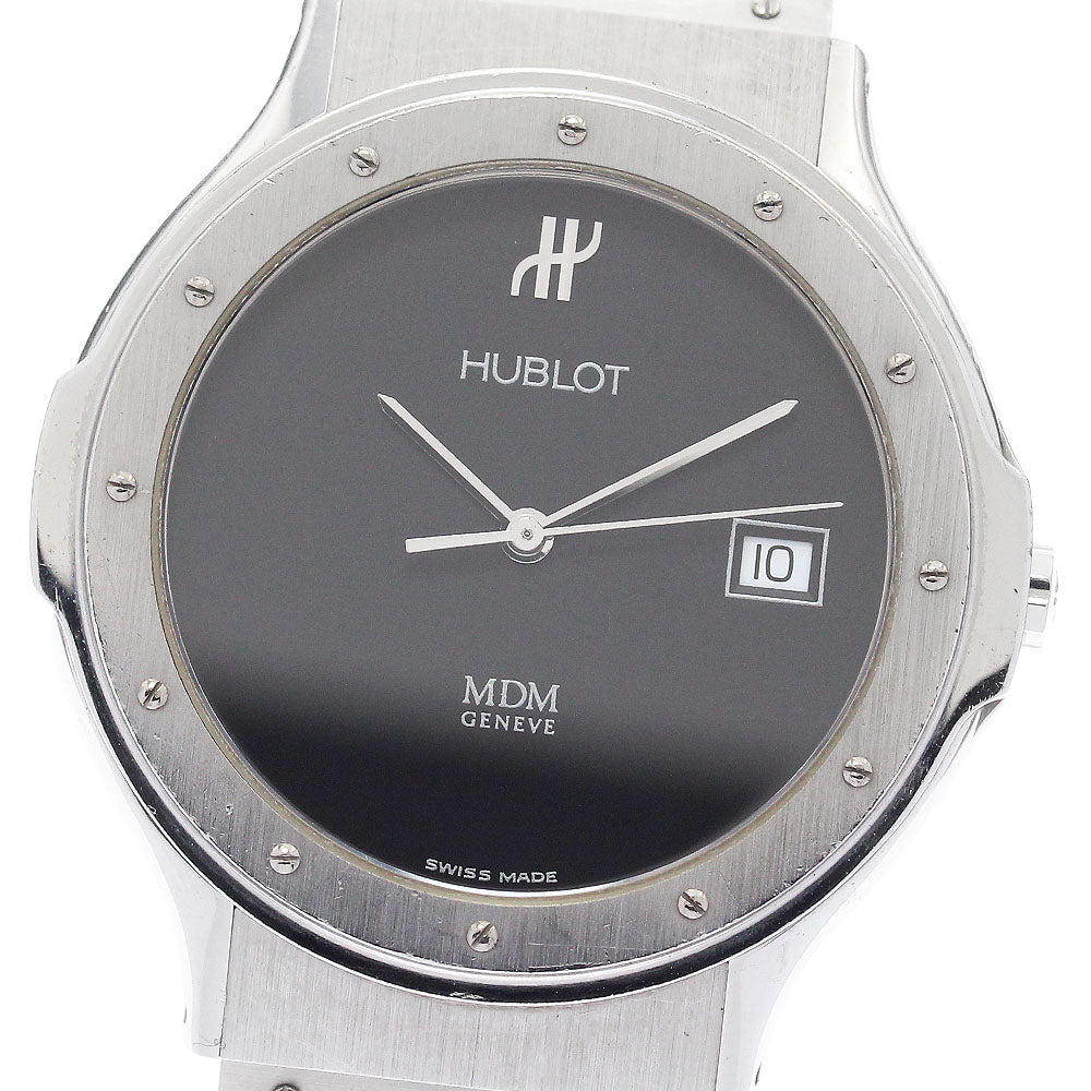 HUBLOT Classic MDM 1521.1 Date black Dial Quartz Men's Watch_906927