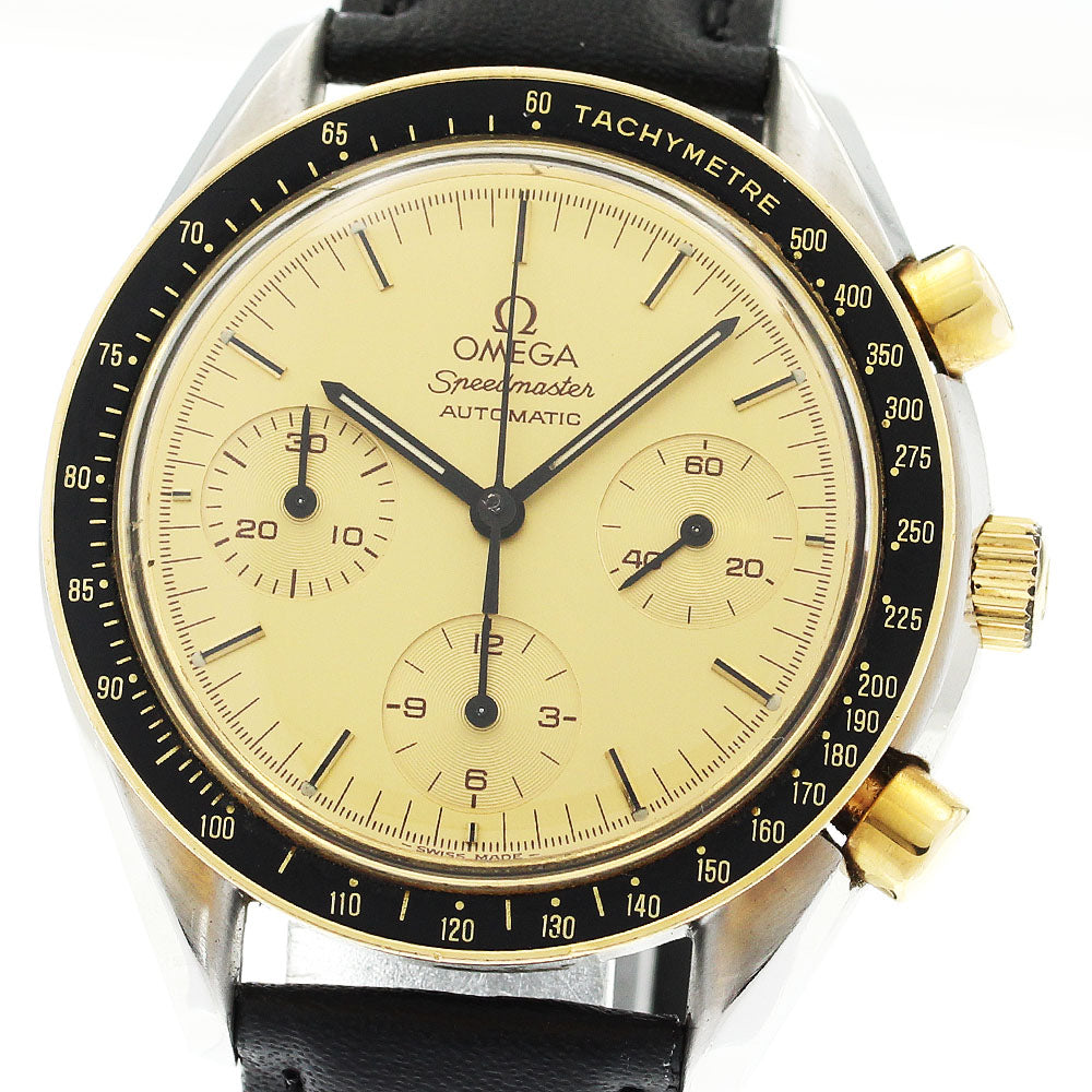 OMEGA Speedmaster 3310.10 Chronograph Gold Dial Automatic Men's Watch_906942