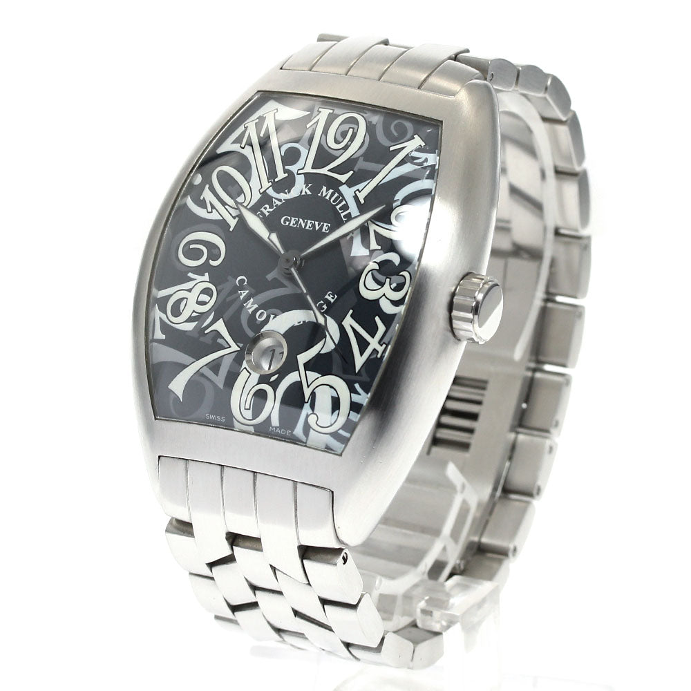 FRANCK MULLER Casablanca tonneau carvex 8880CDTBR camouflage gray Dial Automatic Men's Watch_906946