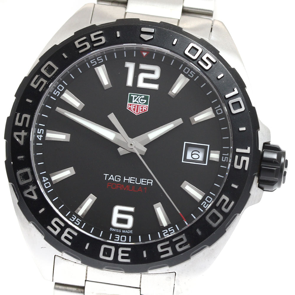 TAG HEUER Formula 1 WAZ1110.BA0875 Date black Dial Quartz Men's Watch_906994