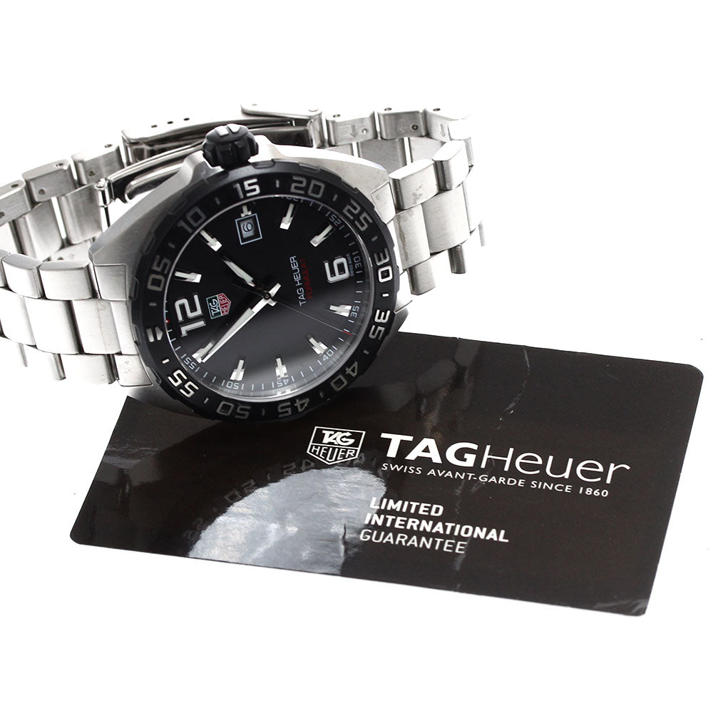 TAG HEUER Formula 1 WAZ1110.BA0875 Date black Dial Quartz Men's Watch_906994