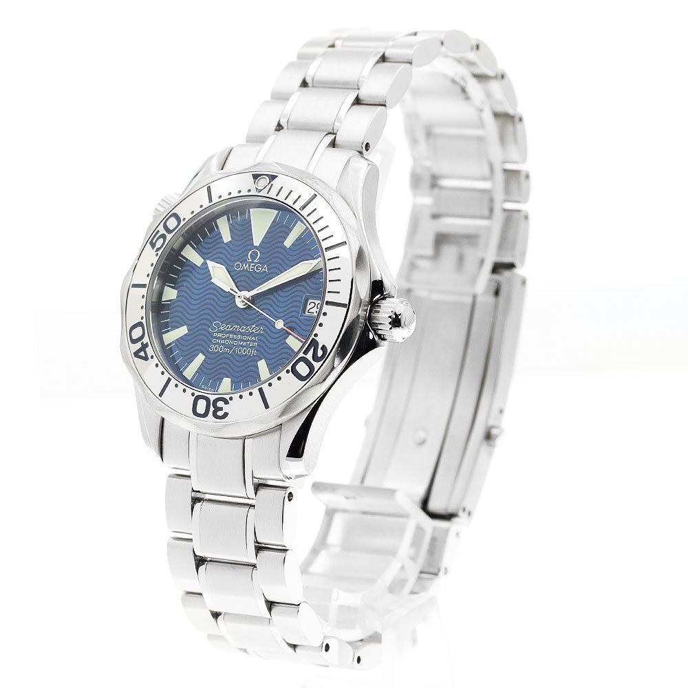 OMEGA Seamaster300 2253.80 Date blue Dial Automatic Boy's Watch_906995