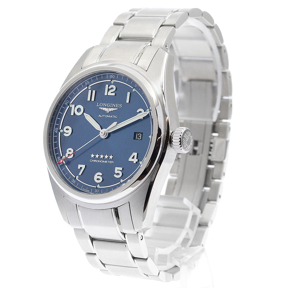 LONGINES Spirit L3.810.4 Chronometer Date Navy Dial Automatic Men's Watch_907007