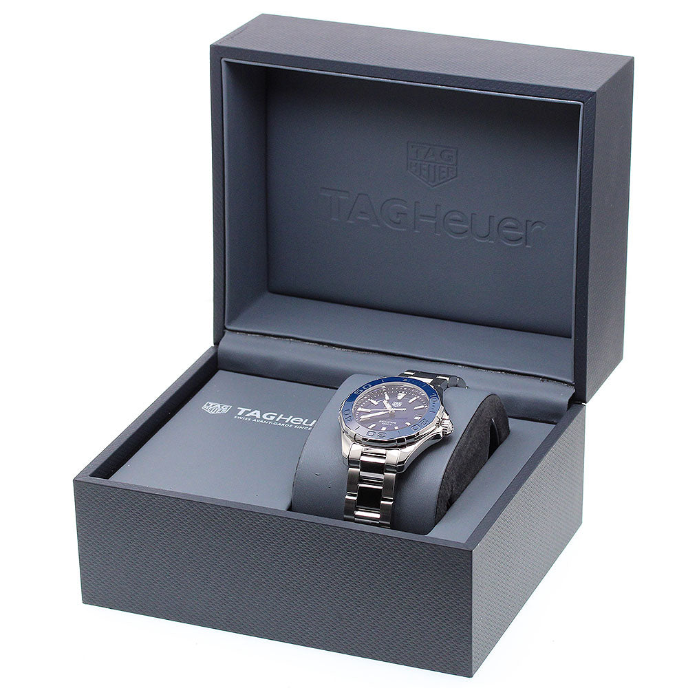 TAG HEUER Aqua racer WAY131S Date Blue shell Dial Quartz Ladies Watch_907047