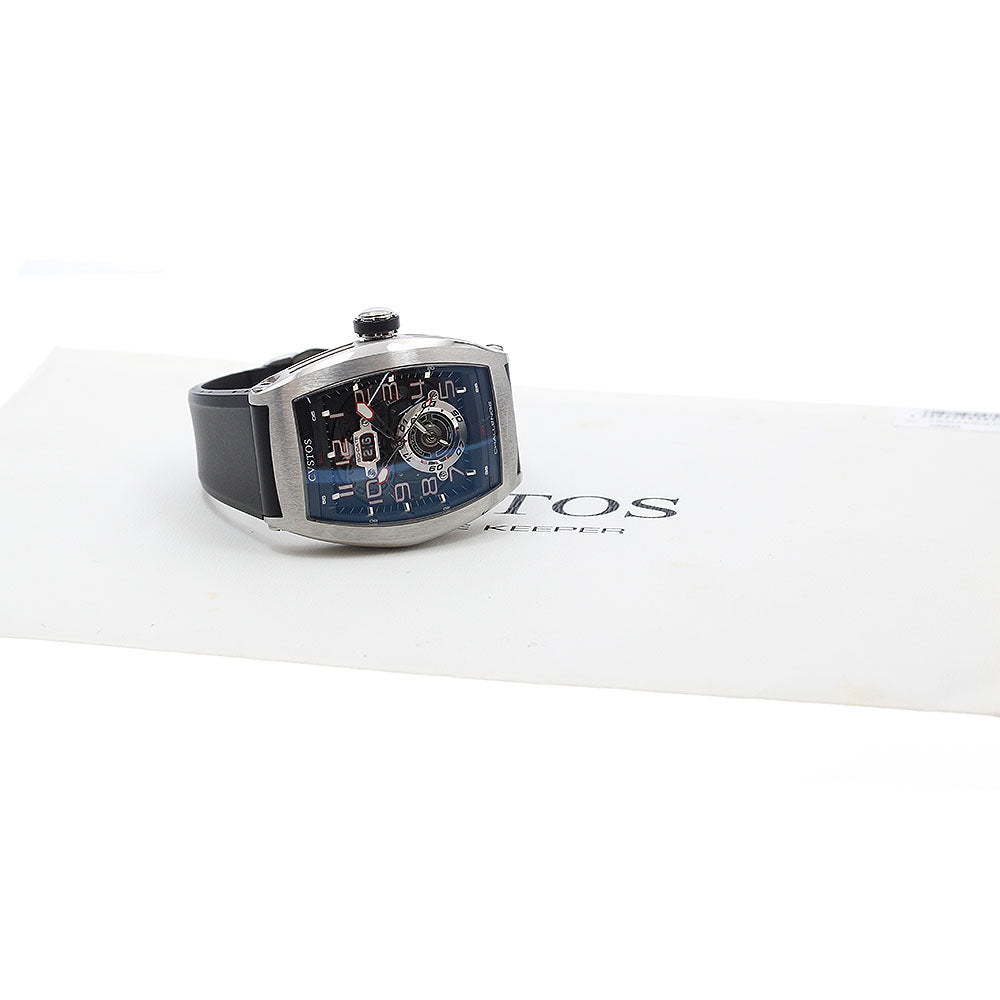 CVSTOS Challenge twin time CVT-TW-T2 ST Date black Dial Automatic Men's Watch_907051
