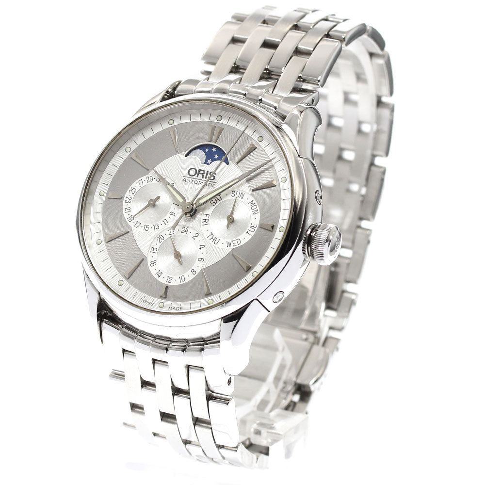 ORIS Artelier Complication 7592 Moon Phase Day Date Automatic Men's Watch_907063
