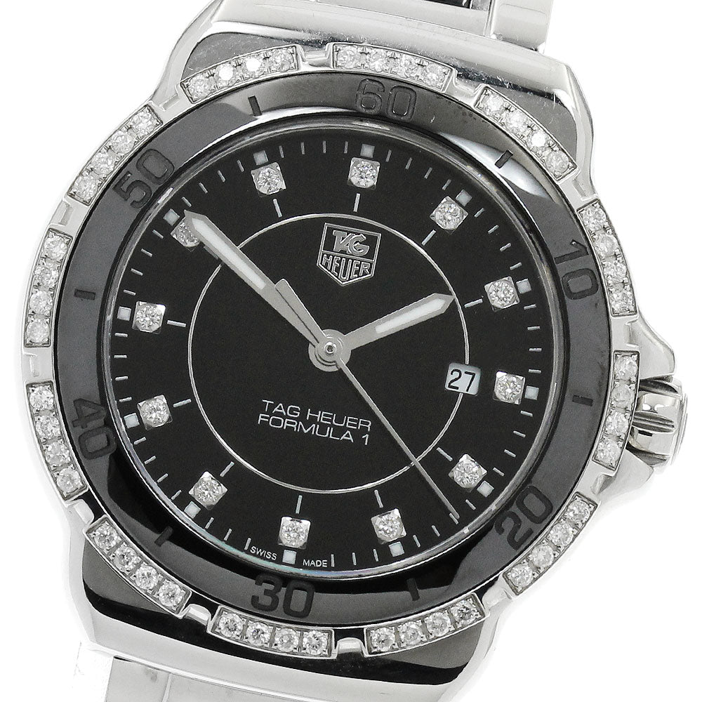 TAG HEUER Formula 1 WAH1312 12P diamond bezel Quartz Ladies Watch_907138