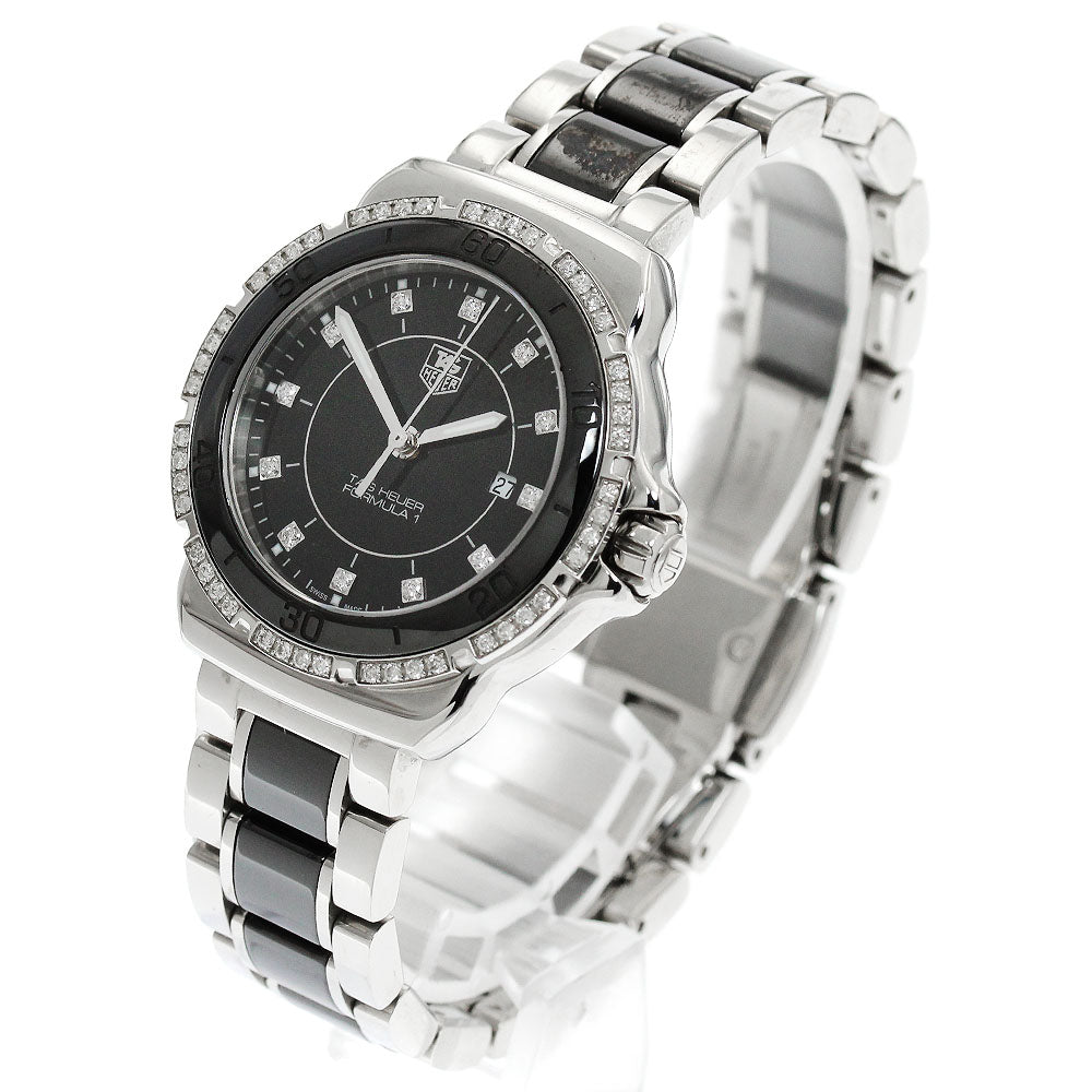 TAG HEUER Formula 1 WAH1312 12P diamond bezel Quartz Ladies Watch_907138