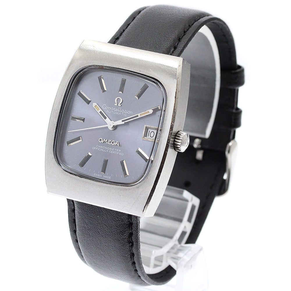 OMEGA Constellation Chronometer Date Navy Dial Automatic Men's Watch_907141