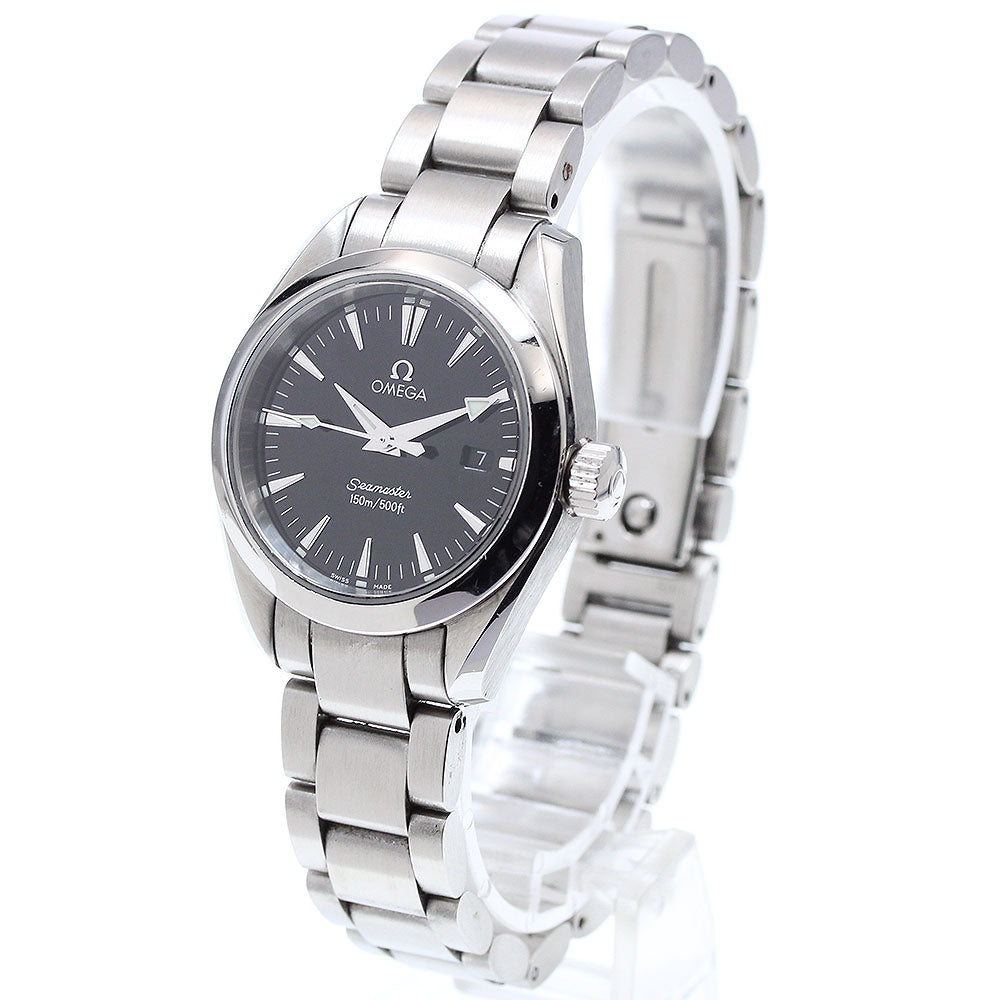 OMEGA Seamaster Aqua Terra 2577.50 Date black Dial Quartz Ladies Watch_907151