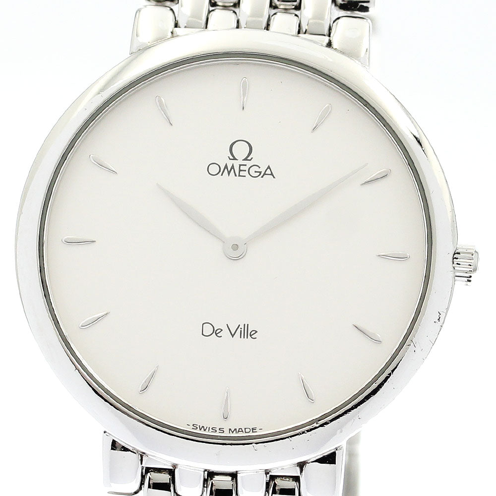 OMEGA De Ville Silver Dial Quartz Men's Watch_907154