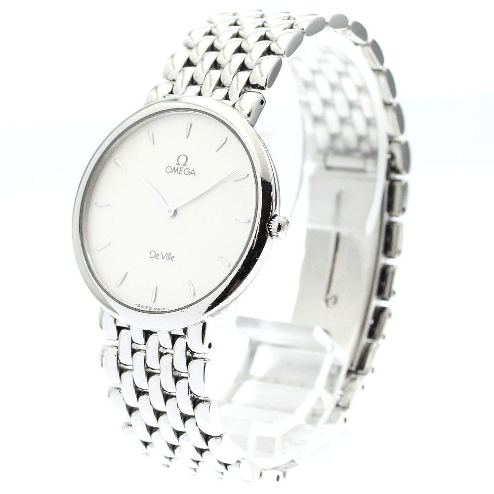 OMEGA De Ville Silver Dial Quartz Men's Watch_907154