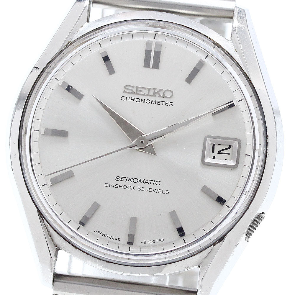 SEIKO Seikomatic Chronometer 6245-9000 Date Cal.6245A Automatic Men's_907157