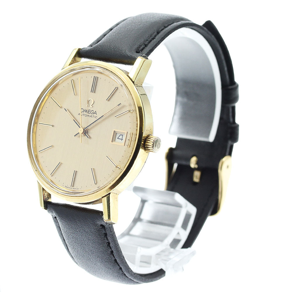 OMEGA 166.0202 Date Cal.1012 gold Dial Automatic Men's Watch_907173