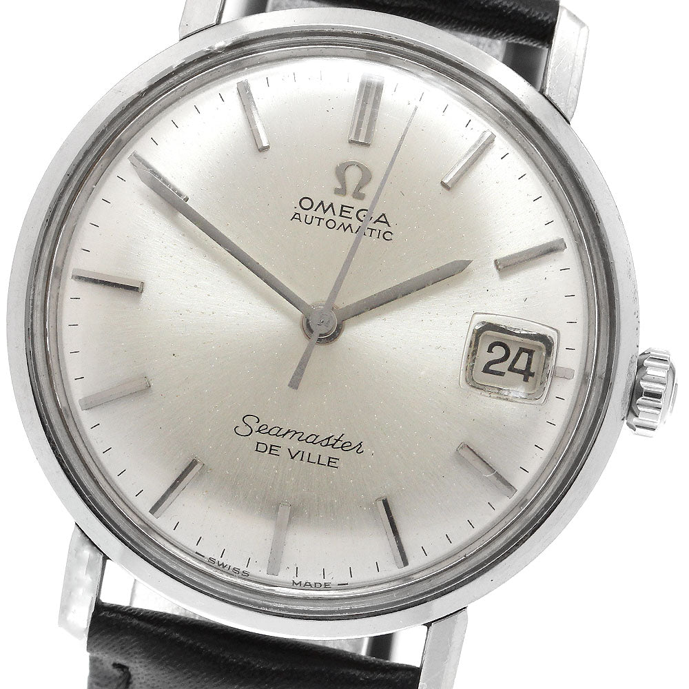 OMEGA Seamaster De Ville Date Silver Dial Automatic Men's Watch_907210