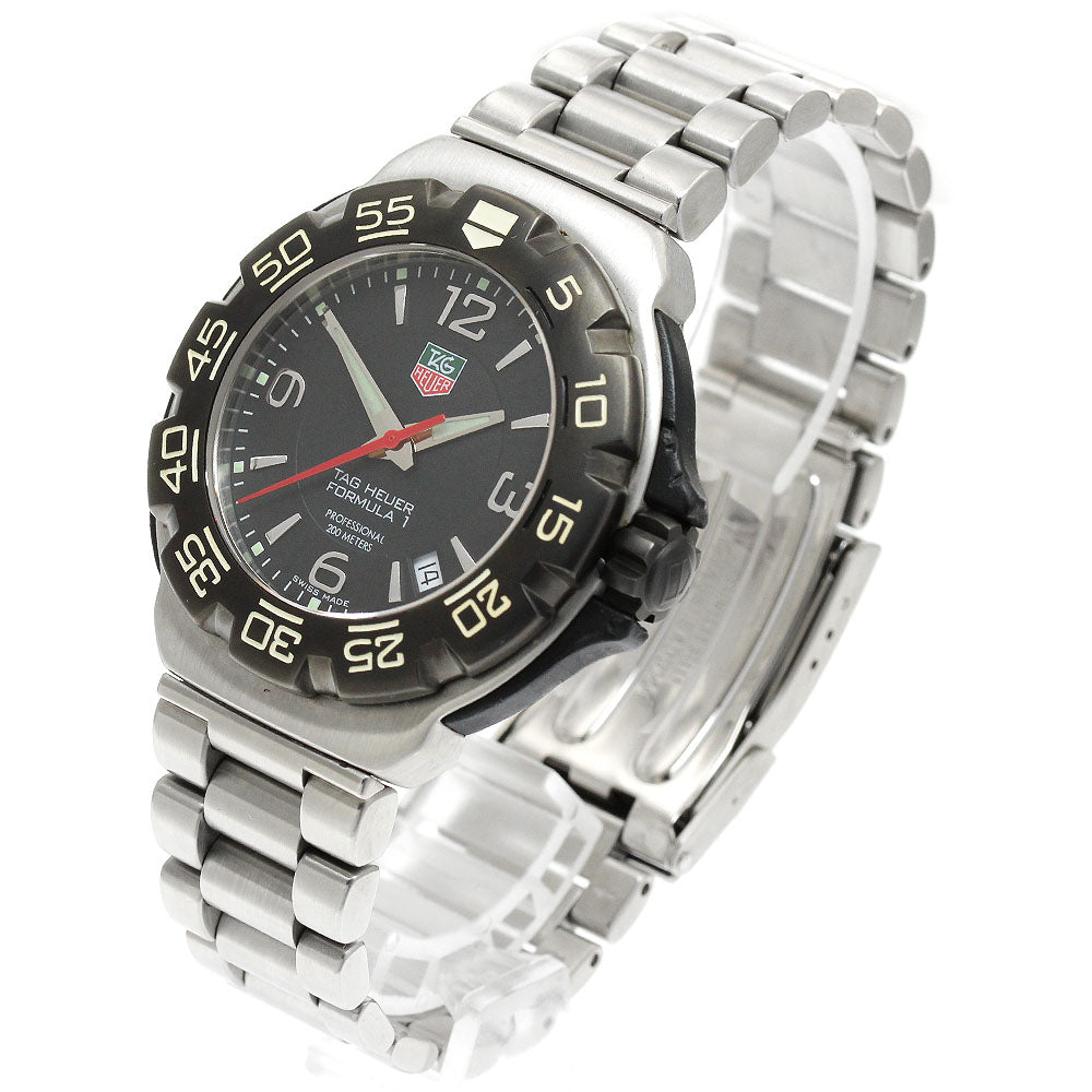 TAG HEUER Formula 1 WAC1110 Date black Dial Quartz Men's Watch_907213