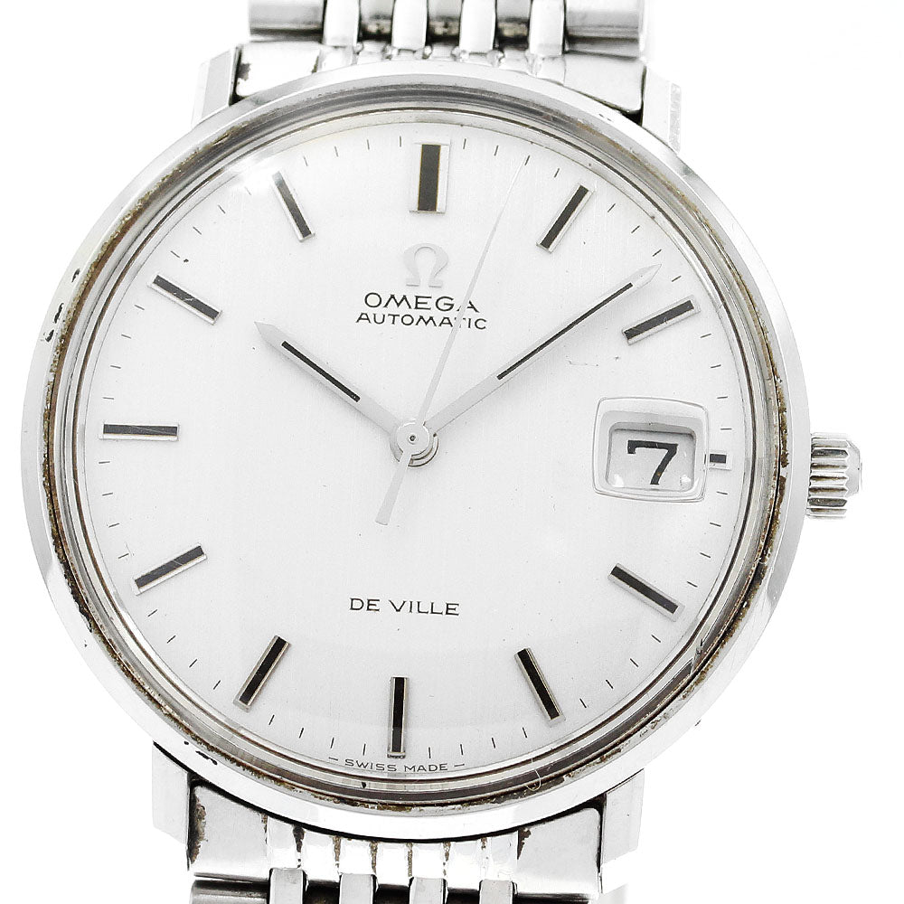 OMEGA De Ville Date Silver Dial Automatic Men's Watch_907218
