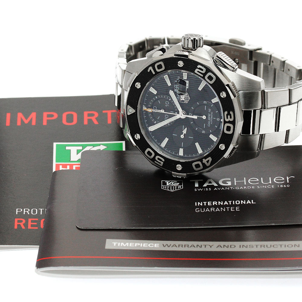 TAG HEUER Aqua racer CAJ2110-2 Date Chronograph Automatic Men's Watch_907238