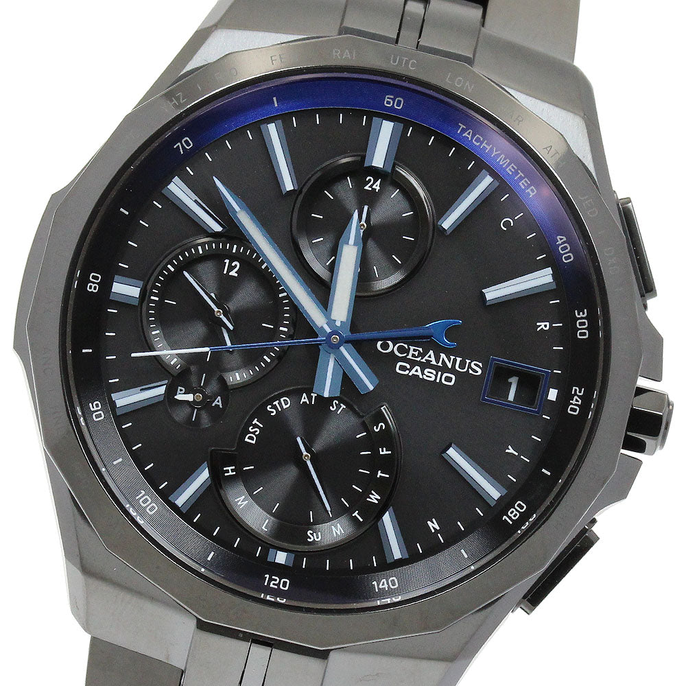 CASIO Oceanus Manta OCW-S5000B-1AJF Solar Powered Radio Men's Watch_907252
