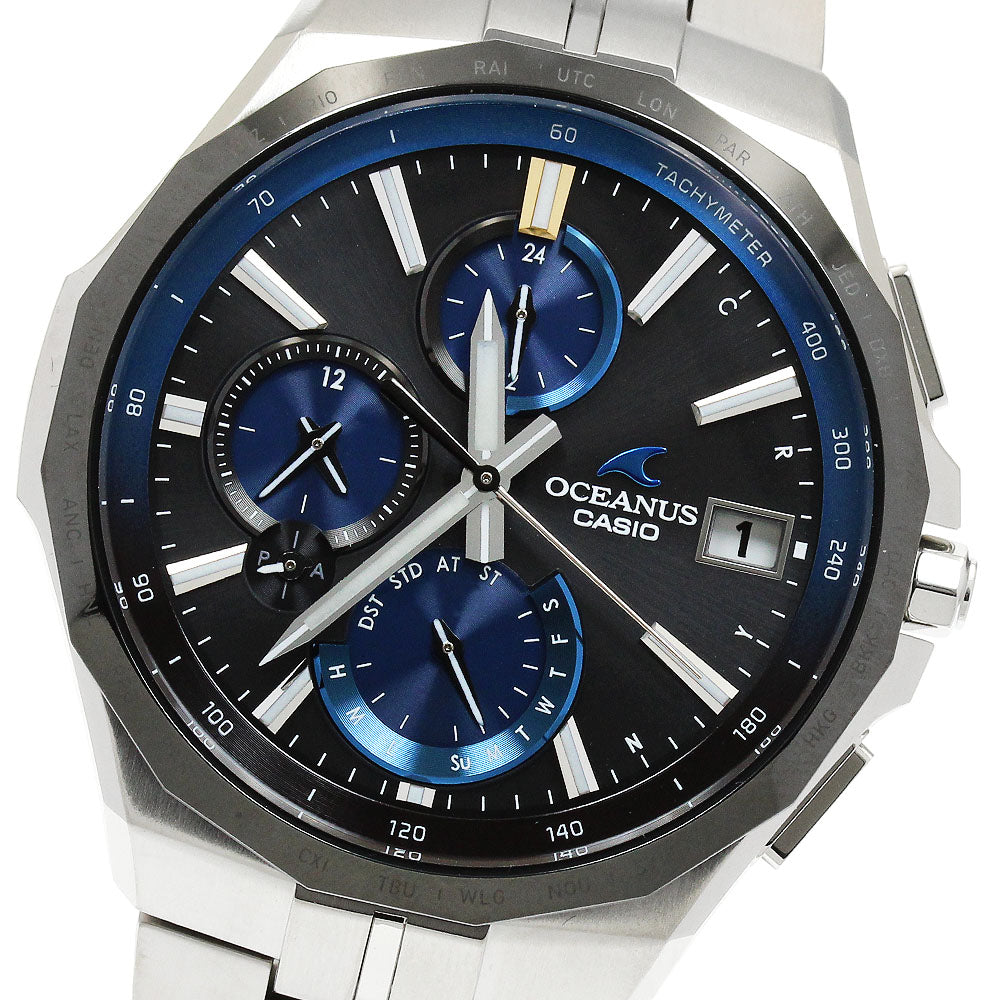 CASIO Oceanus Manta OCW-S5000E-1AJF Solar Powered Radio Men's Watch_907253