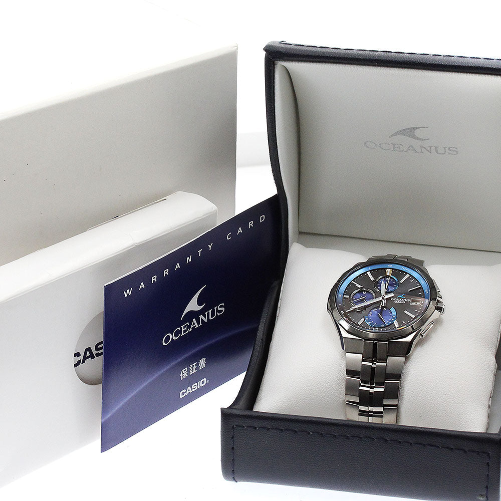 CASIO Oceanus Manta OCW-S5000E-1AJF Solar Powered Radio Men's Watch_907253