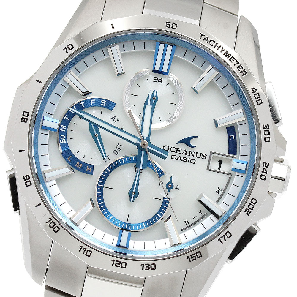 CASIO Oceanus Manta OCW-S4000F-7AJF Solar Powered Radio Men's Watch_907254