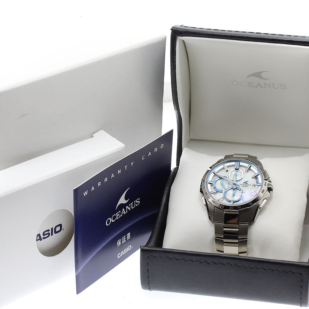 CASIO Oceanus Manta OCW-S4000F-7AJF Solar Powered Radio Men's Watch_907254