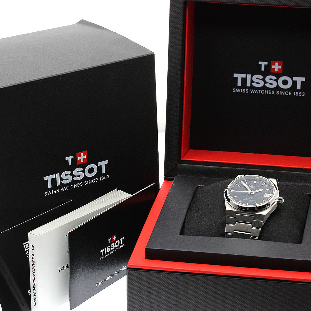 TISSOT PRX T137.207.11.051.00 Date black Dial Automatic Men's Watch_907255