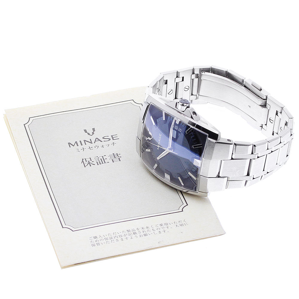 MINASE Hiz Series Horizon VM02-M01S Date Navy Dial Automatic Men's Watch_907273
