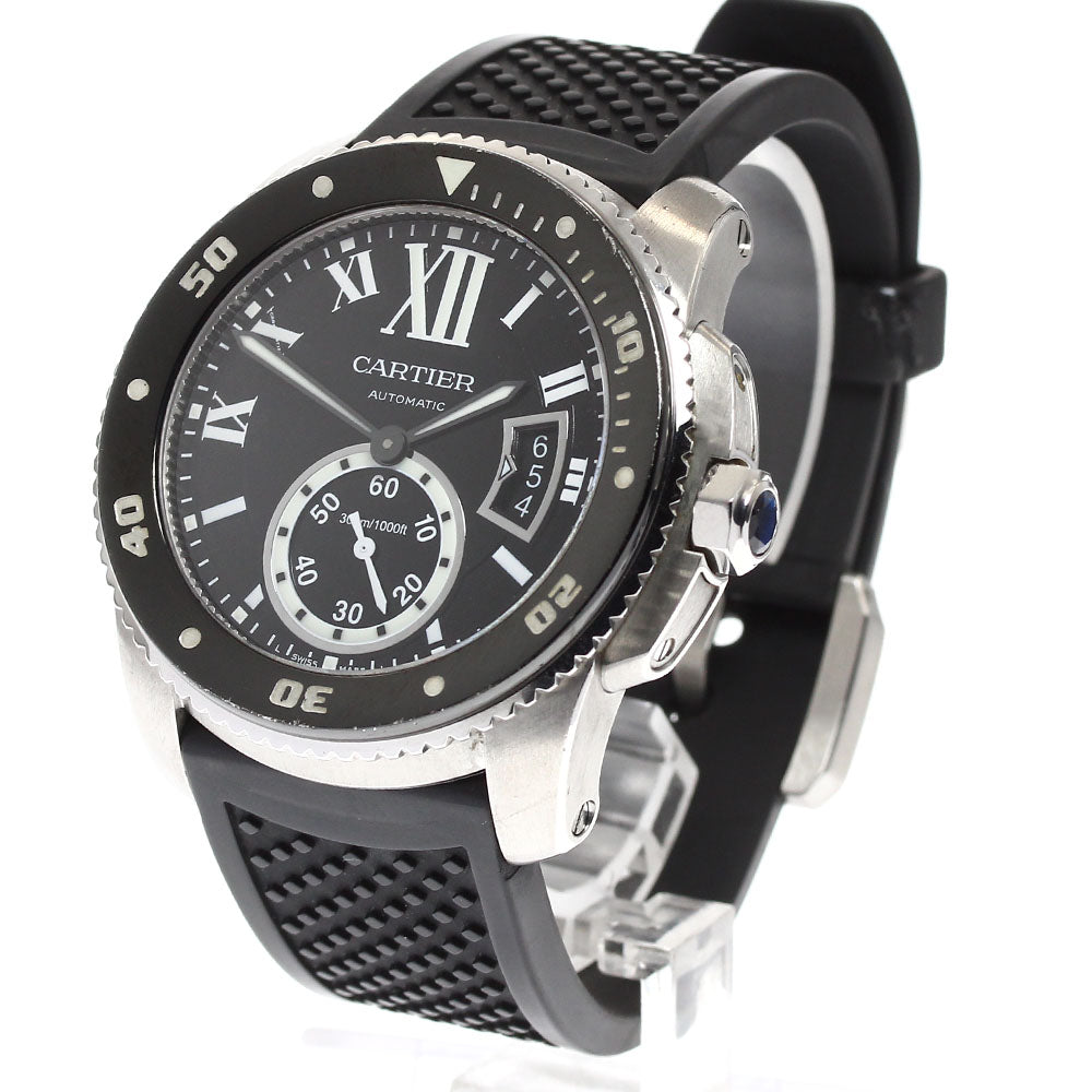 CARTIER Caliber de Cartier Diver W7100056 Small seconds Automatic Men's_907283