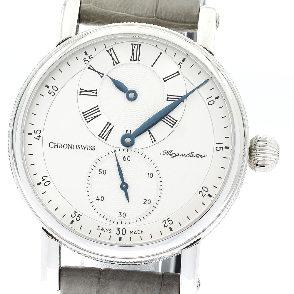 Chronoswiss Regulator Classic CH-8723-SI Small seconds Silver Dial Automatic Men's Watch_907291