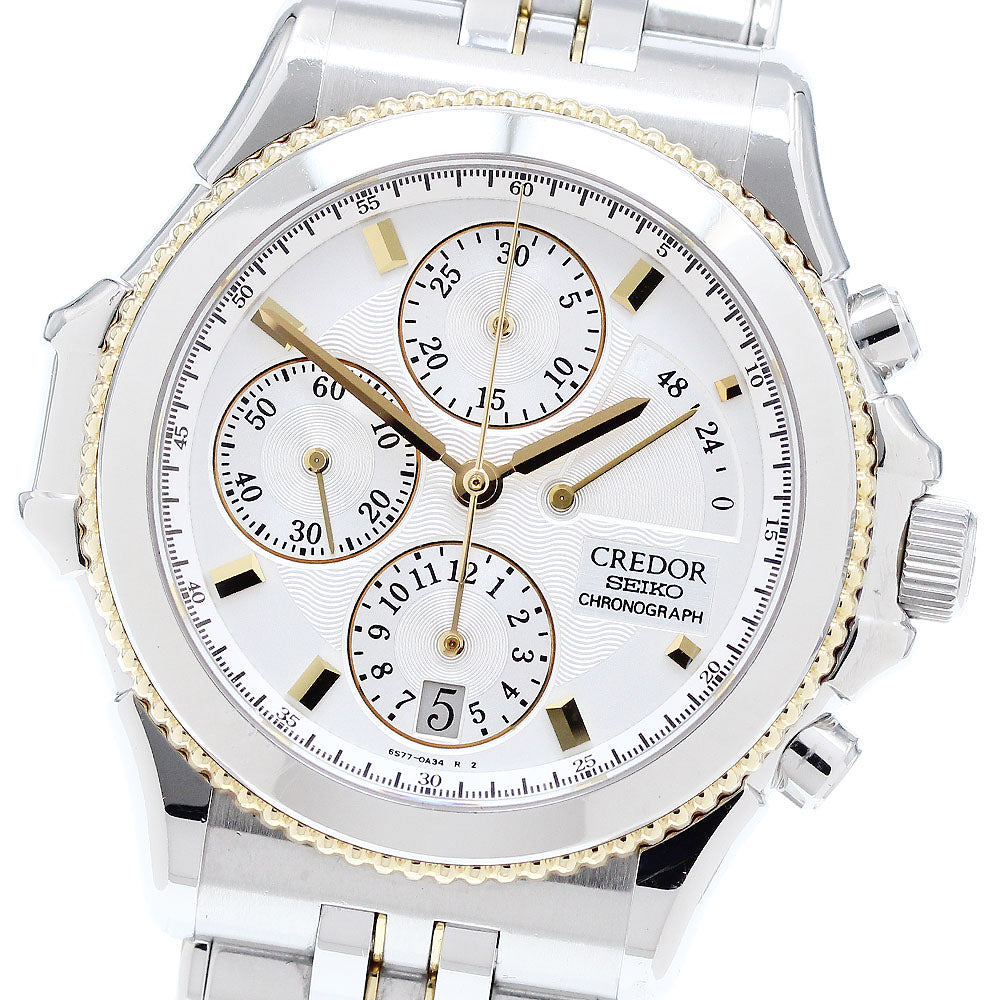 SEIKO CREDOR Pacificique GCBK996/6S77-0A10 Date Automatic Men's Watch_907295