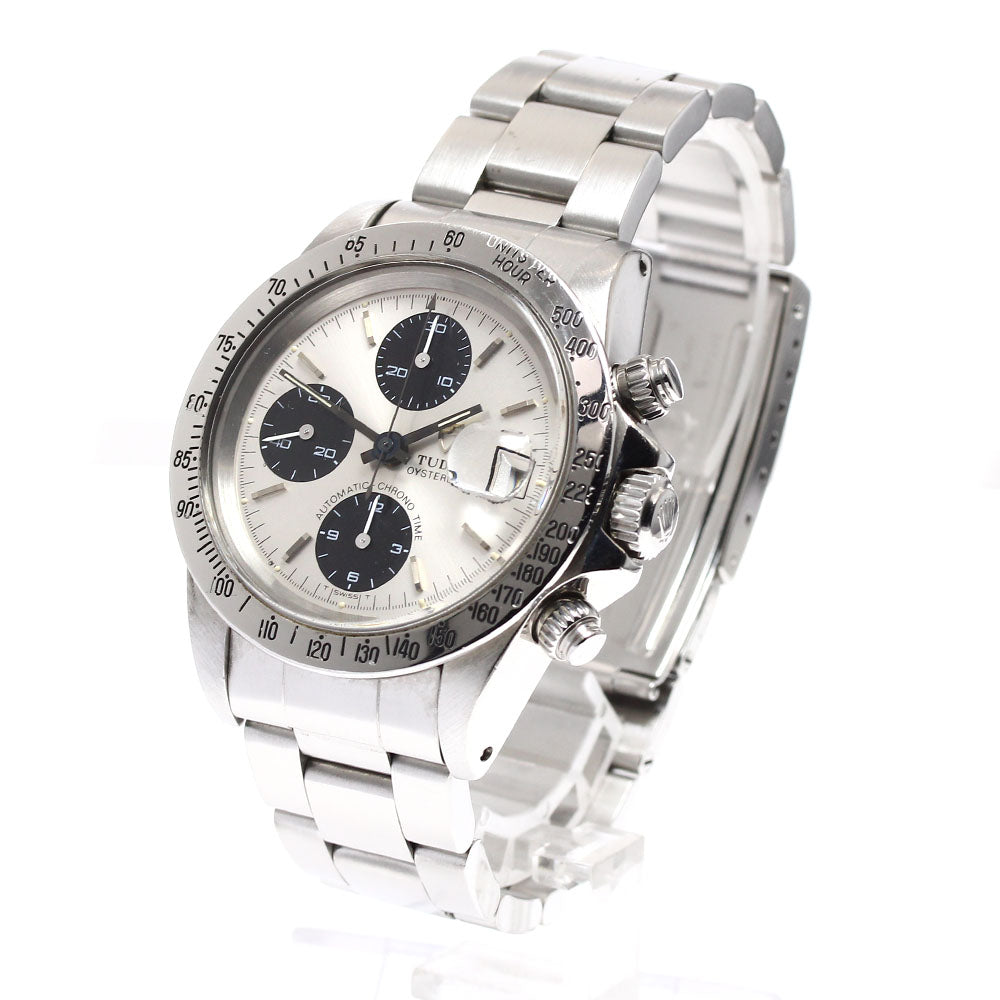 TUDOR Oyster Date Chronotime 79180 Silver Dial Automatic Men's Watch_907301