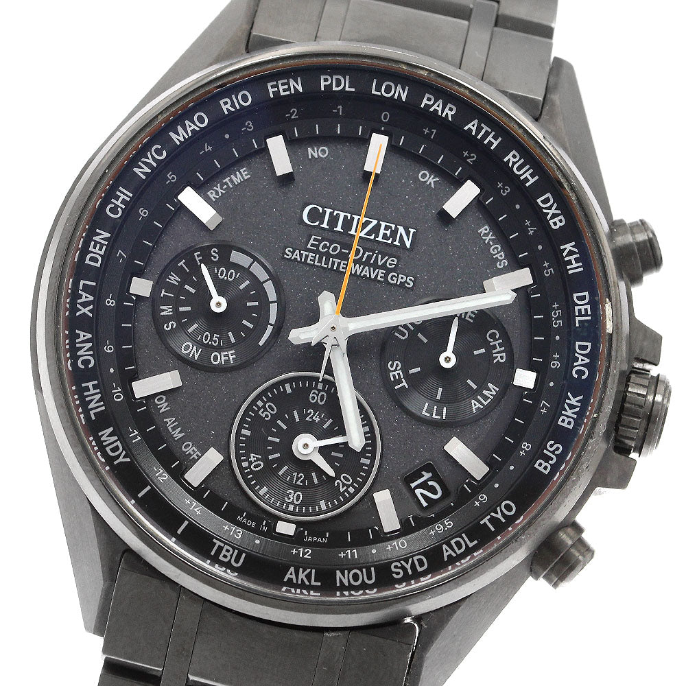 CITIZEN Atessa Satellite Wave CC4004-58E/F950-T024521 Solar Powered Radio_907573
