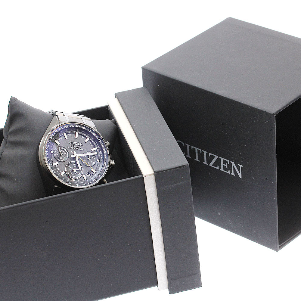 CITIZEN Atessa Satellite Wave CC4004-58E/F950-T024521 Solar Powered Radio_907573