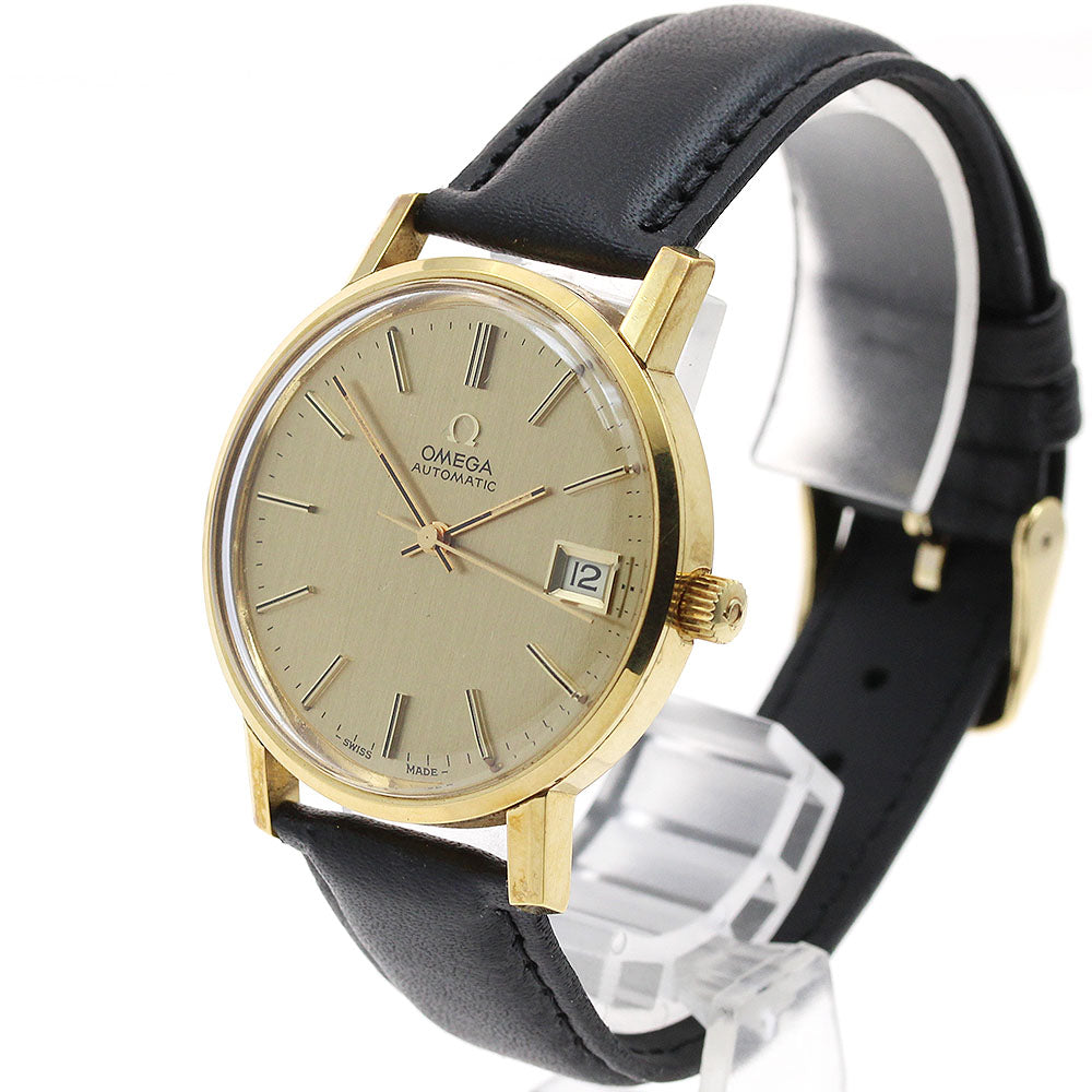 OMEGA 166.0202 Round Date cal.1010 Gold Dial Automatic Men's Watch_907577