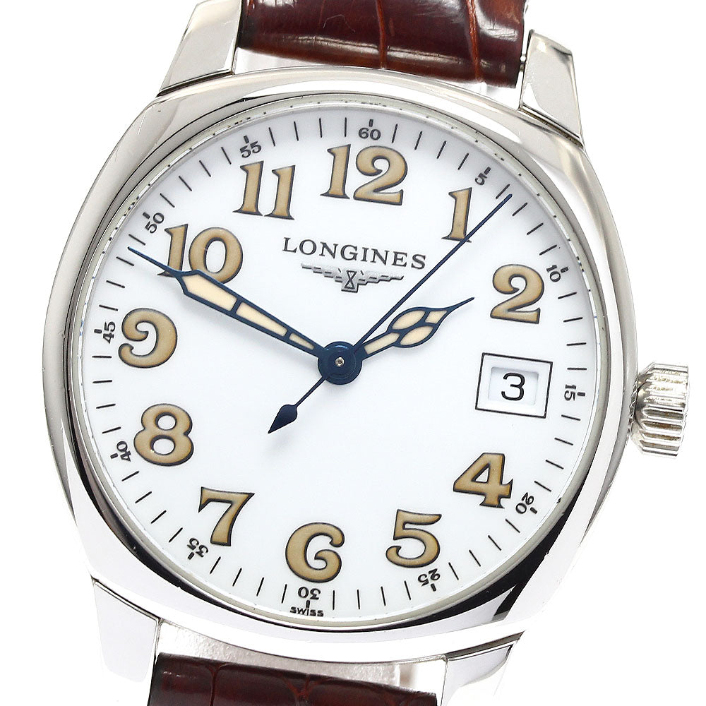 LONGINES Spirit L2.198.4 Date white Dial Quartz Boy's Watch_907579