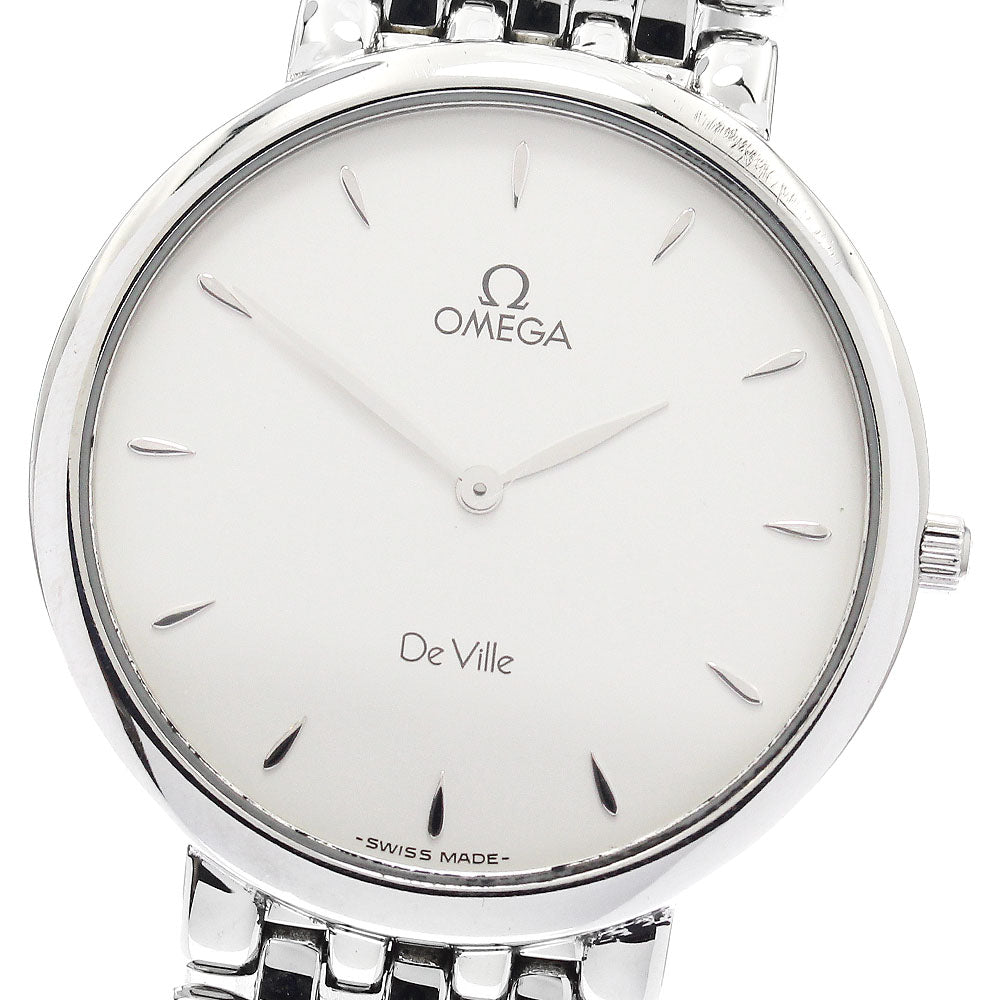 OMEGA De Ville Silver Dial Quartz Men's Watch_907600