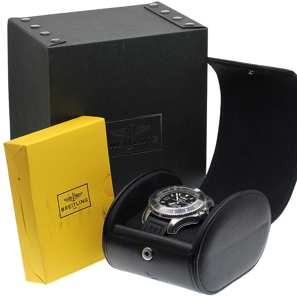 BREITLING Super Ocean 44 A17391 Date black Dial Automatic Men's Watch_907609