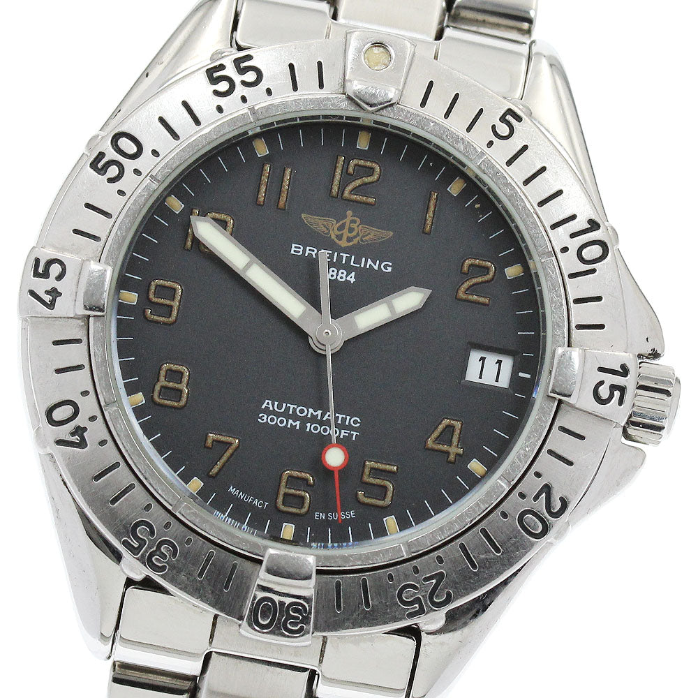 BREITLING Colt Ocean A17035 Date black Dial Automatic Men's Watch_907612