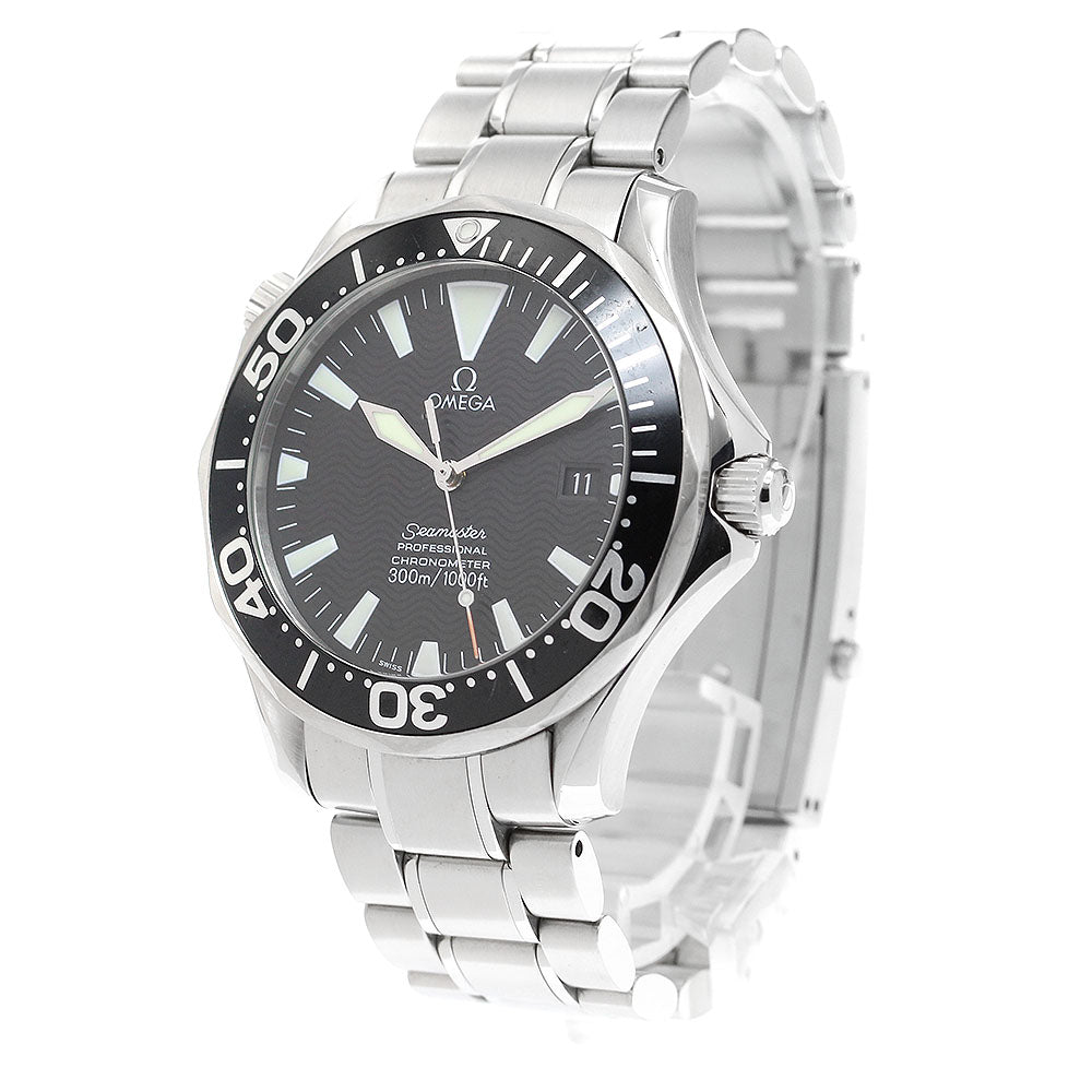 OMEGA Seamaster300 2254.50 Date black Dial Automatic Men's Watch_907613