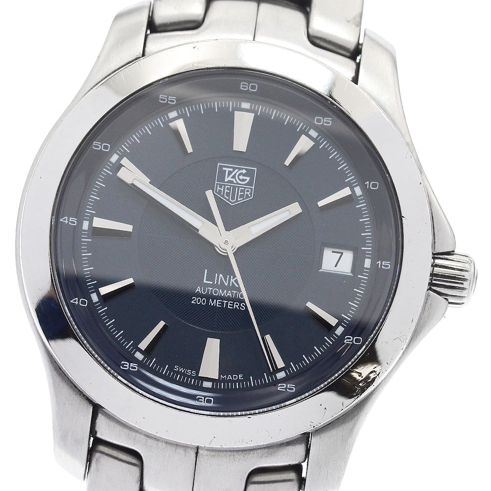 TAG HEUER Link WJF2112 Date Navy Dial Automatic Men's Watch_907617