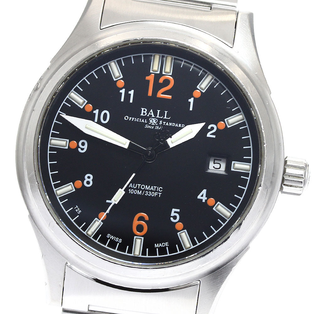 BALLWATCH Stokeman NM1088C Date black Dial Automatic Men's Watch_907625