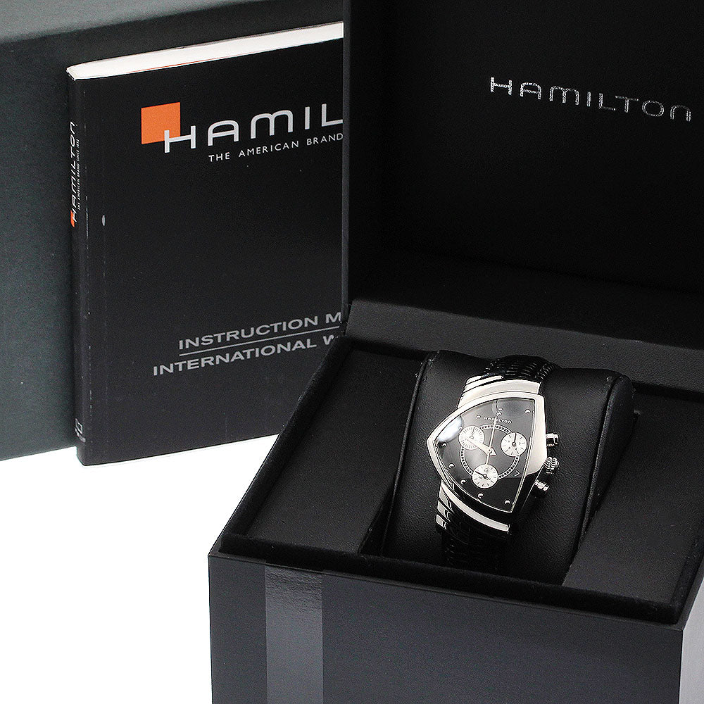HAMILTON Ventura H244121 Date Chronograph Quartz Men's Watch_907641