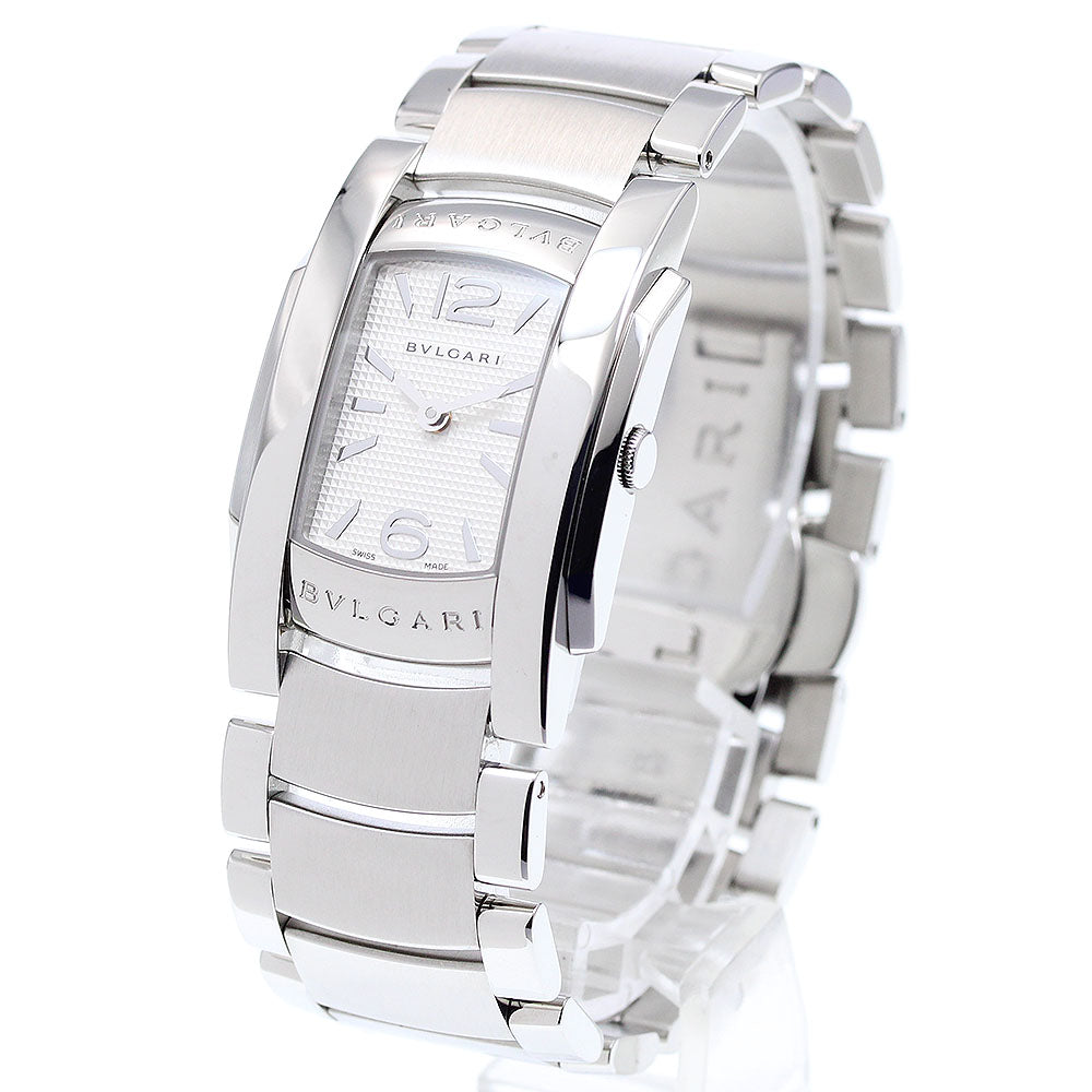 BVLGARI Assioma AA35S Silver Dial Quartz Ladies Watch_907644