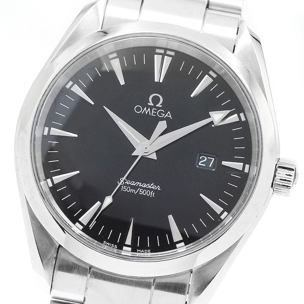 OMEGA Seamaster Aqua Terra 2517.50 Date Black Dial Quartz Men's Watch_907647