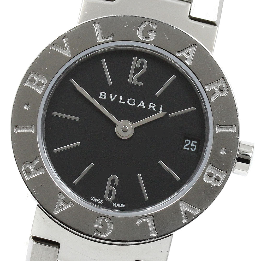 BVLGARI BVLGARIBVLGARI BB23SS Date black Dial Quartz Ladies Watch_907654