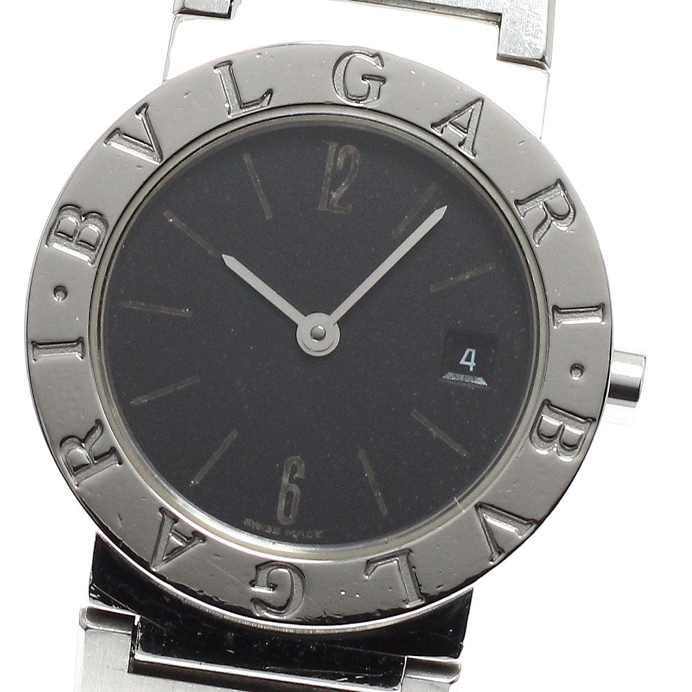 BVLGARI BVLGARIBVLGARI BB26SS Date black Dial Quartz Ladies Watch_907681