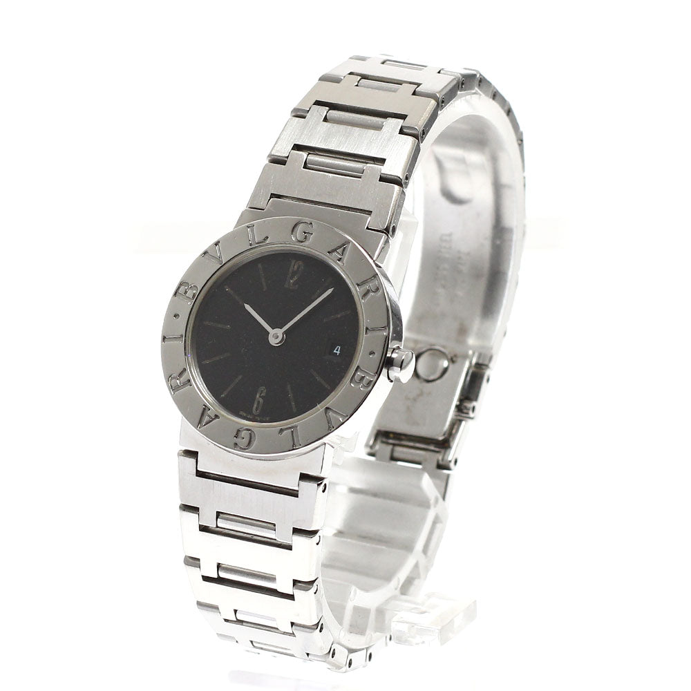 BVLGARI BVLGARIBVLGARI BB26SS Date black Dial Quartz Ladies Watch_907681